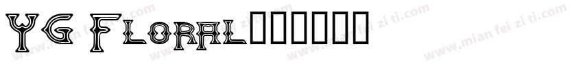 YG Floral字体转换